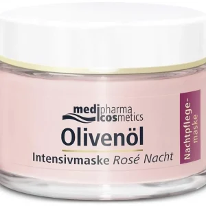Medipharma Cosmetics Olivenöl Intensivmaske Rosé Nacht 50 ml Must-Have