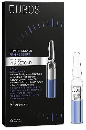 Eubos Straffungskur Bi Phase Collagen Boost 7 X 2 ml Ampullen Abverkauf