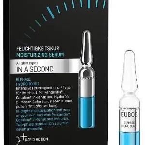 Preisreduziert Eubos Feuchtgkeitskur Bi Phase Hydro Boost 7 X 2 ml Ampullen