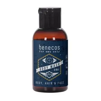 Zertifiziert Benecos Mini Men Body Wash 3in1 50 ml