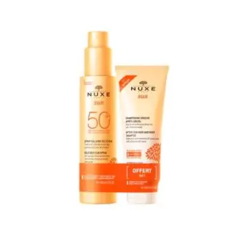NUXE Sun Set Sonnenspray LSF 50 gratis Duschshamp. 1 P Neu Im Sortiment