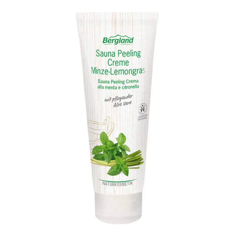 Sauna Peeling Creme - Minze-Lemongras Sonderangebot