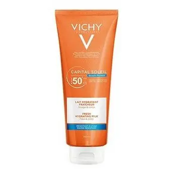 Kostenloser Rückversand VICHY CAPITAL Soleil Sonnenmilch Familie LSF 50+ 300 ml