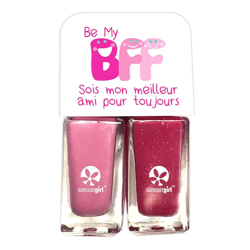 Geprüft Nail Polish DUO - Ballerina Beauty & Golden Sunlight