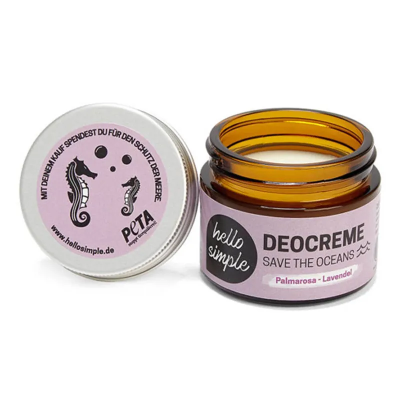 Deocreme Save the Oceans - Palmarosa-Lavendel Sonderangebot