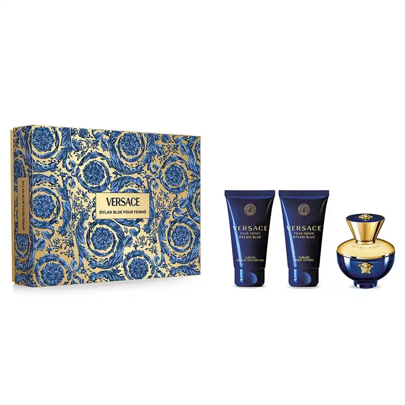 Versace Dylan Blue pour Femme Eau de Parfum (EdP) 50ml SET Ausverkauf