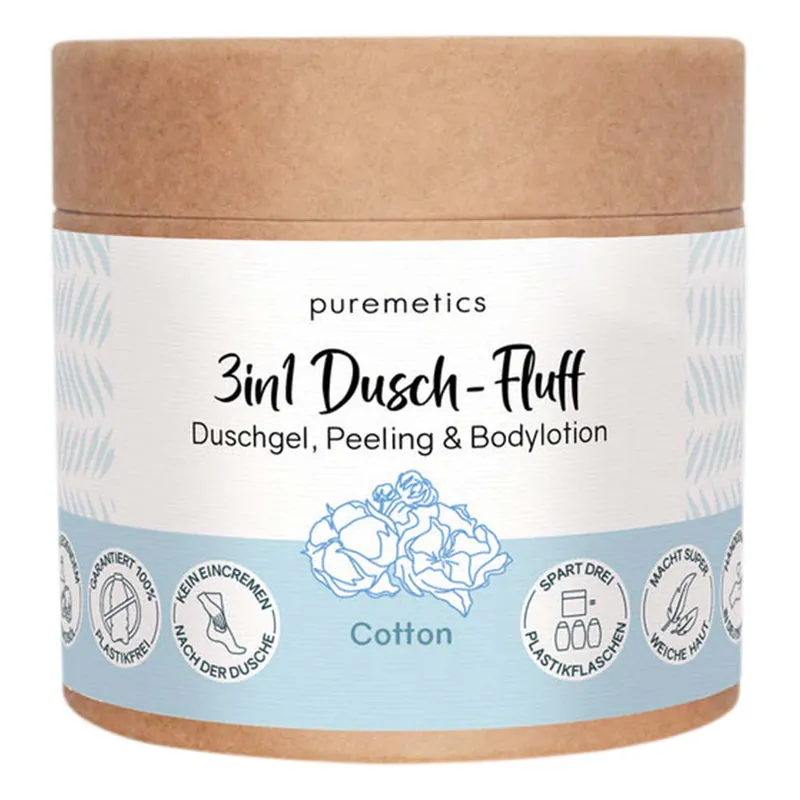 Rabatt 3in1 Dusch-Fluff - Cotton 250g