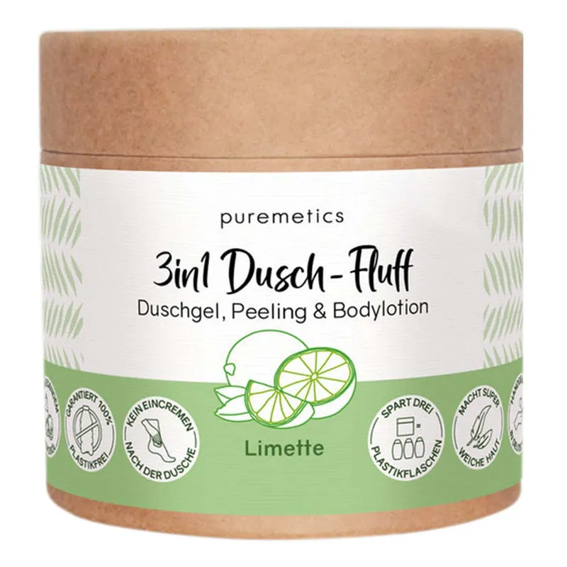 3in1 Dusch-Fluff - Limette 250g Wochenendangebot