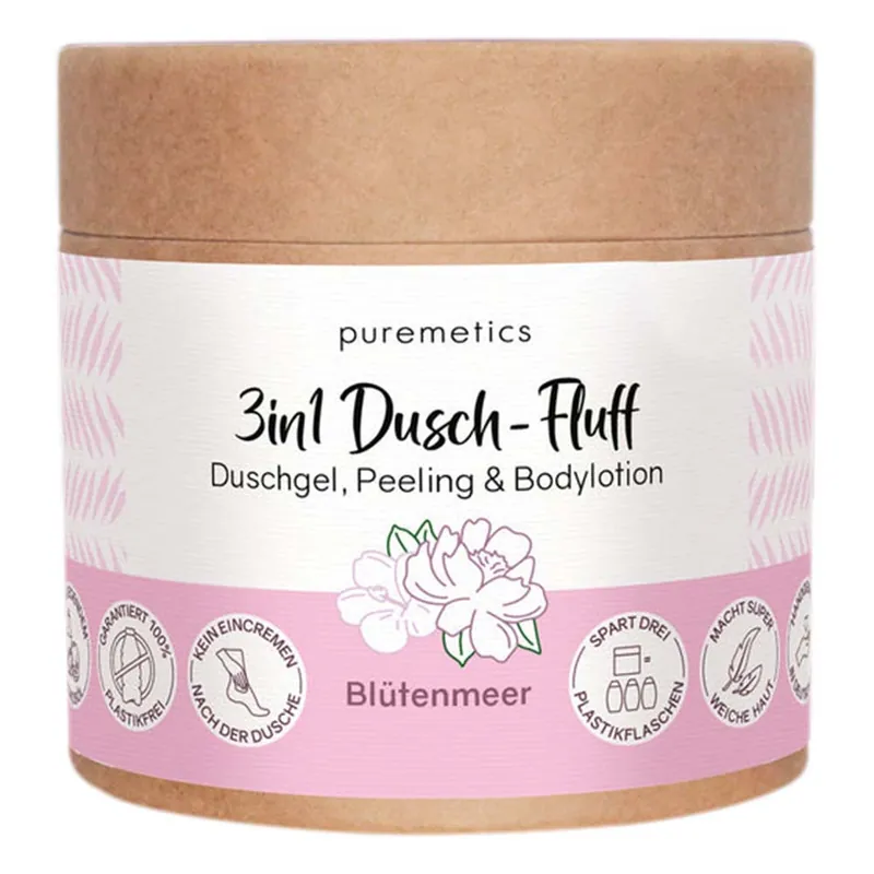 3in1 Dusch-Fluff - Blütenmeer 250g Meistverkauft
