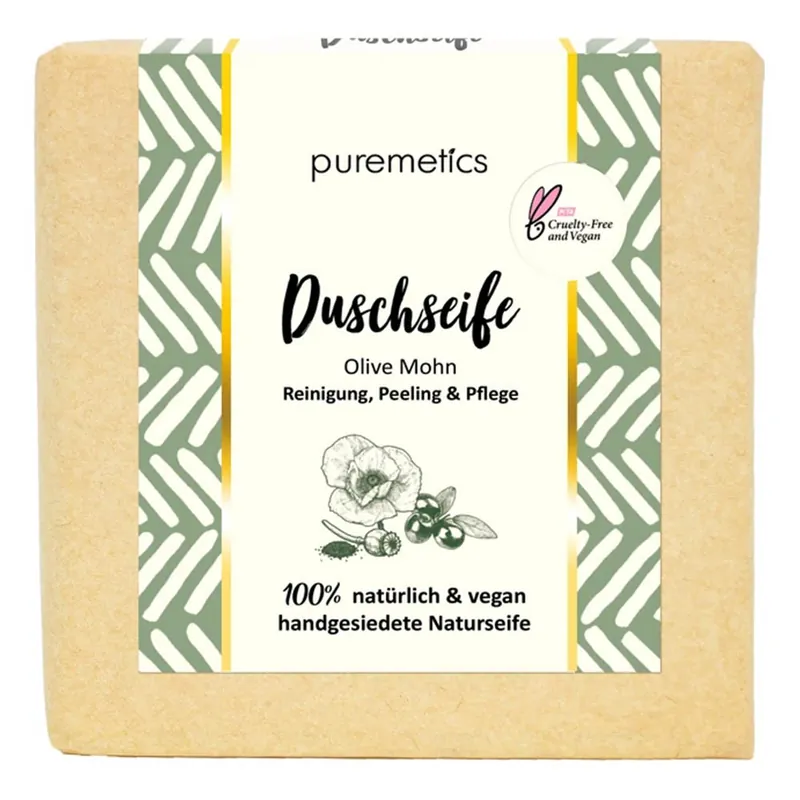 Duschseife - Olive Mohn Begrenztes Angebot