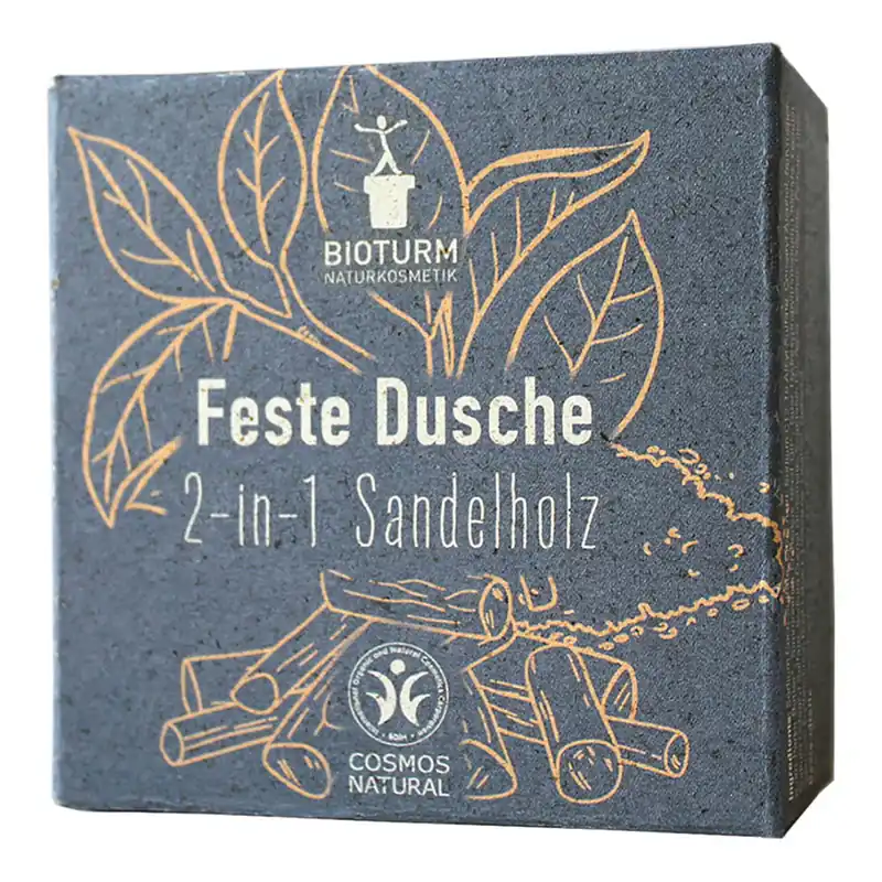 Festes Dusche - 2-in-1 Sandelholz Preisreduziert