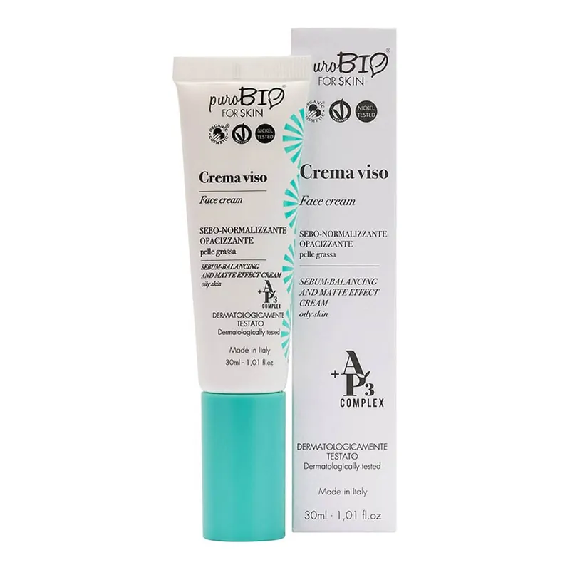 For Skin - Gesichtscreme für fettige Haut Top-Angebot