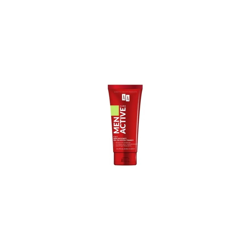 AA Men Active Care 3in1 peeling gezichtswasgel 150 ml Must-Have