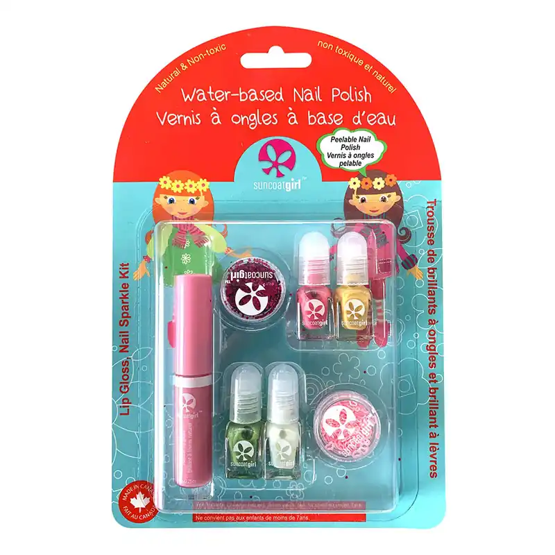 Kostenloser Versand Kit: Lip Gloss, Nail Sparkle - Jingle Lingle Sparkle 4x2ml