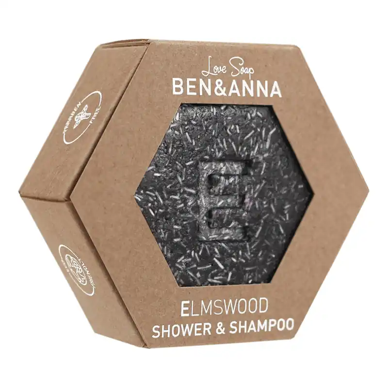 Markenprodukt Love Soap - Elm Wood Shower & Shampoo 60g