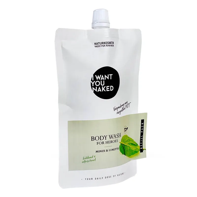 For Heroes Minze & Limette - Body Wash Refill Schneller Versand