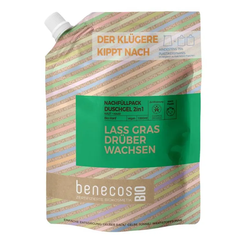 Hanf - Duschgel 2in1 Haut+Haar Refill Zertifiziert