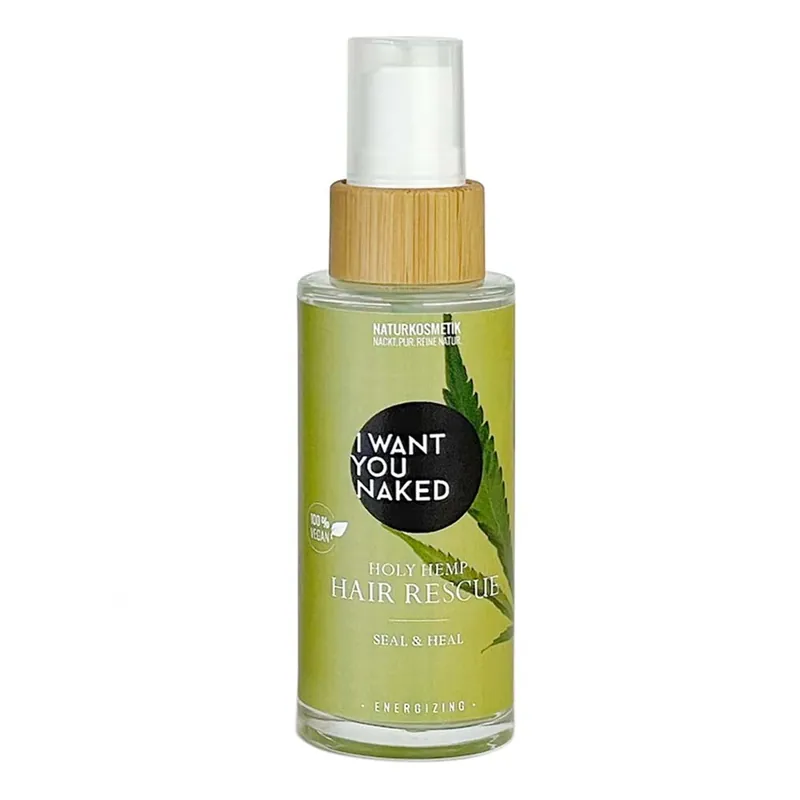 Jetzt Bestellen Holy Hemp Hanfsamenöl - Hair Rescue Haaröl Heal & Seal