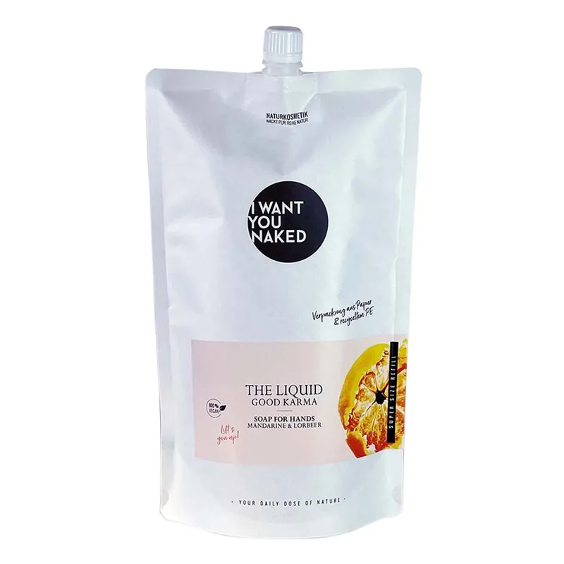 Good Karma Mandarine & Lorbeer - Hand Wash Refill Super Size Schnäppchen