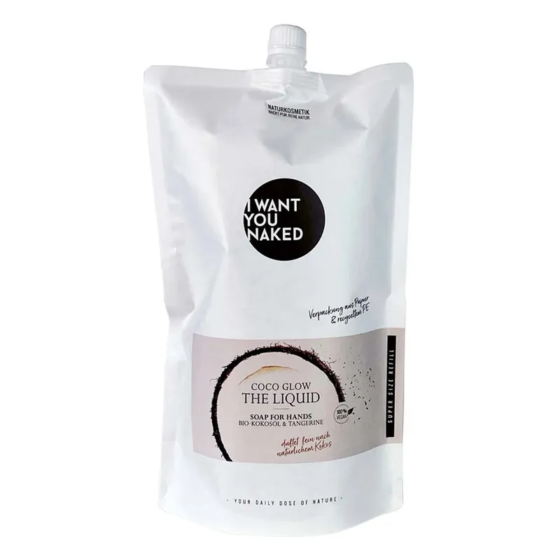 Wochenendangebot Coco Glow Kokosöl & Tangerine - Hand Wash Refill Super Size
