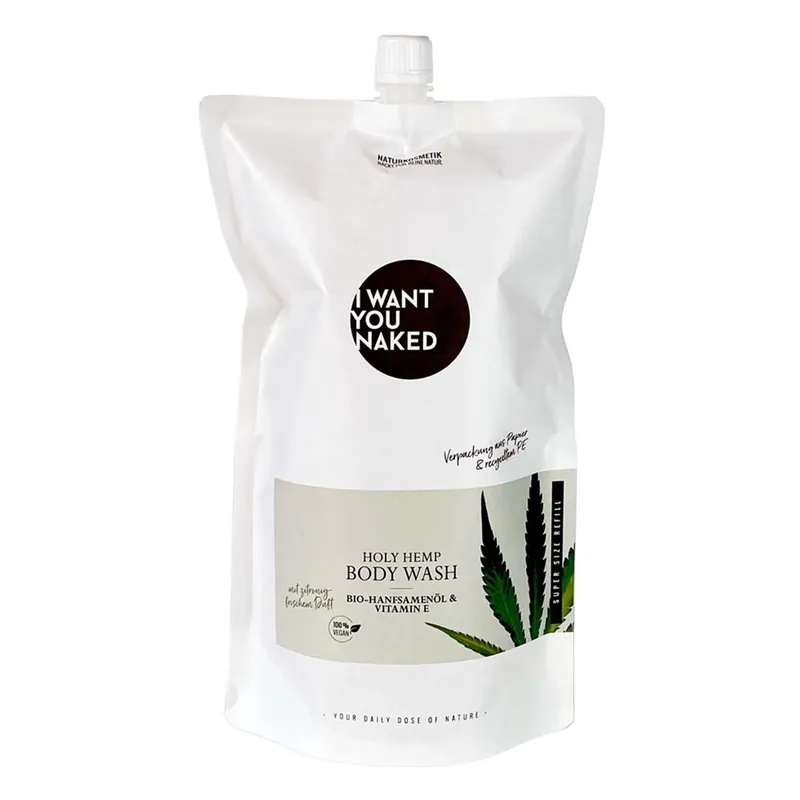 Jetzt Kaufen Holy Hemp Hanfsamenöl - Body Wash Refill Super Size