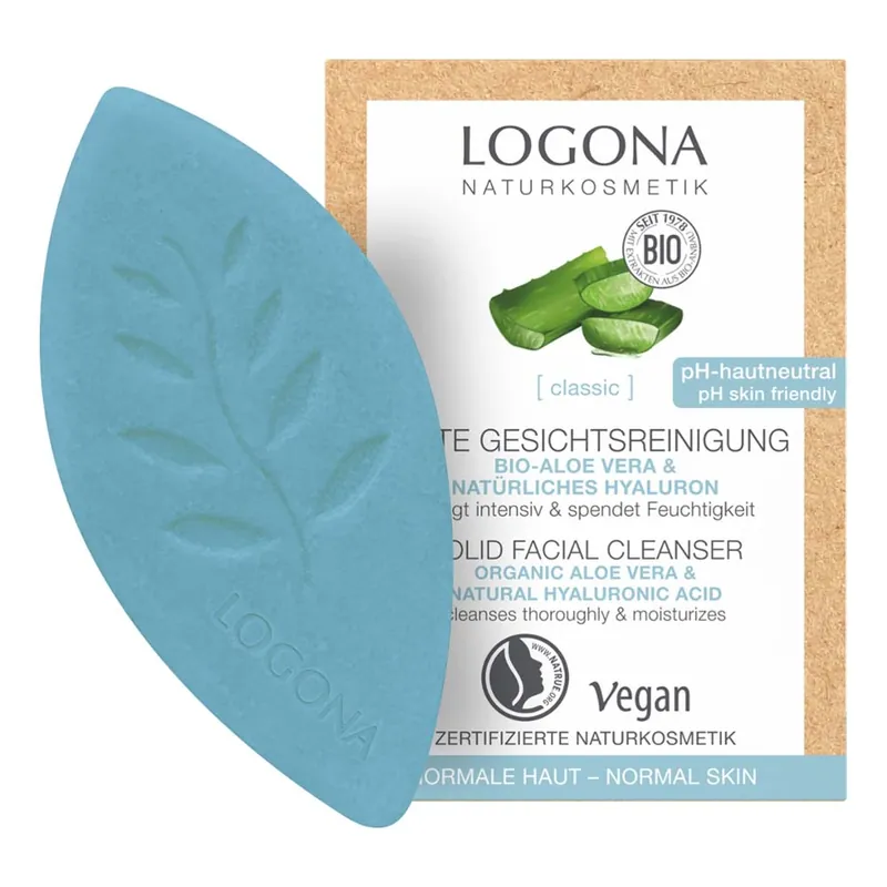 Top-Seller classic Aloe Vera & Hyaluron - Feste Gesichtsreinigung 60g