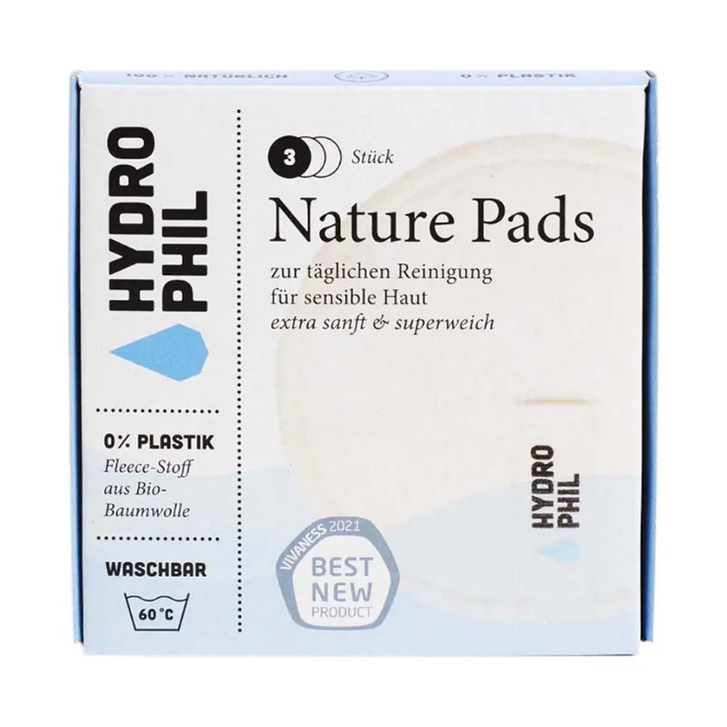 Nature Pads - aus Baumwolle 3Stk. Neu