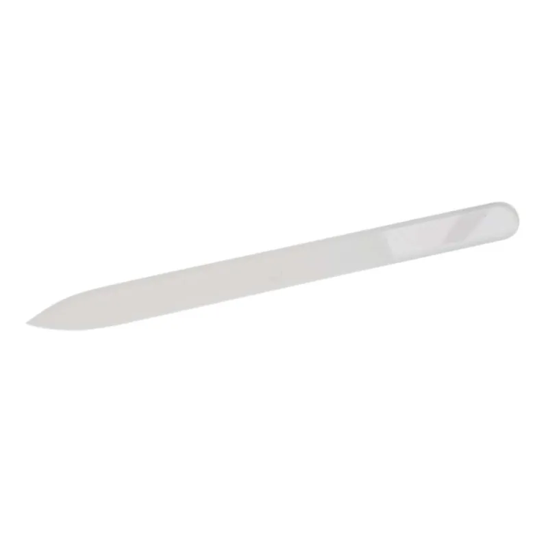 Glasnagelfeile - Die Lange | Spitz transparent Heißes Angebot