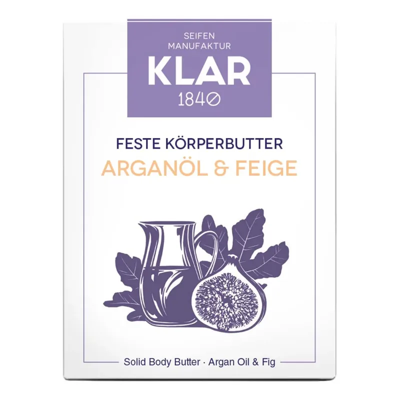 Sale Feste Körperbutter - Arganöl & Feige