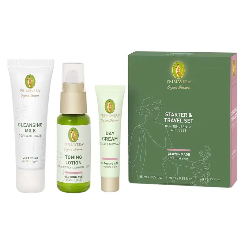 Garantierte Lieferung Glowing Age - Starter & Travel Set