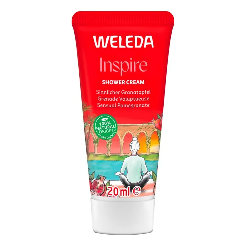 Granatapfel - Inspire Shower Cream Kleingröße 20ml Wochenendangebot