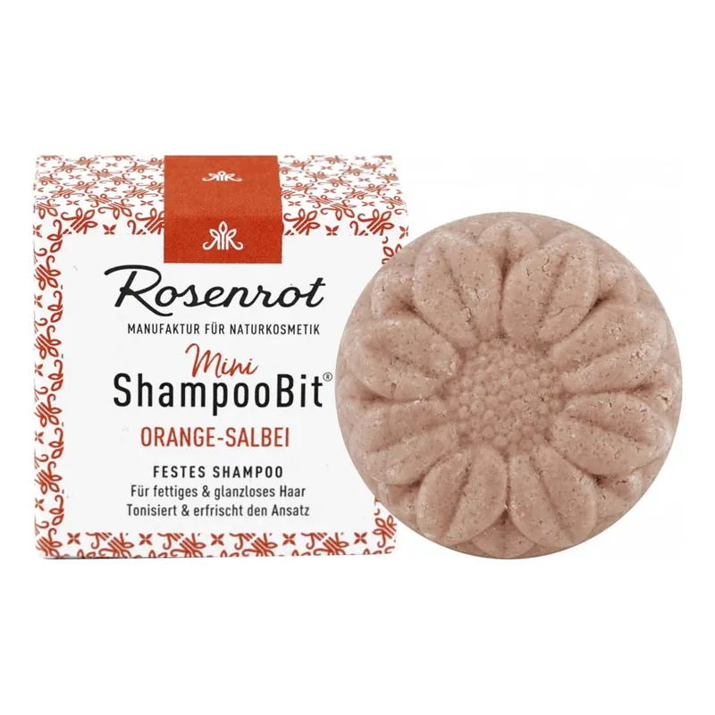 Festes Mini ShampooBit® - Orange-Salbei Super-Preis