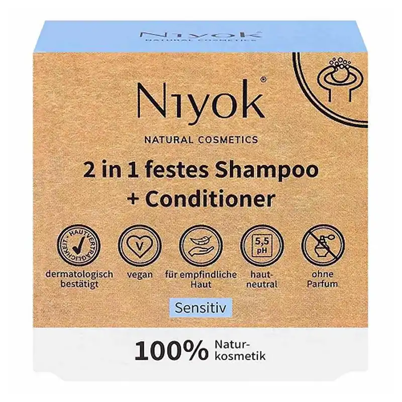 2in1 festes Shampoo+Conditioner - Sensitiv Kostenloser Versand