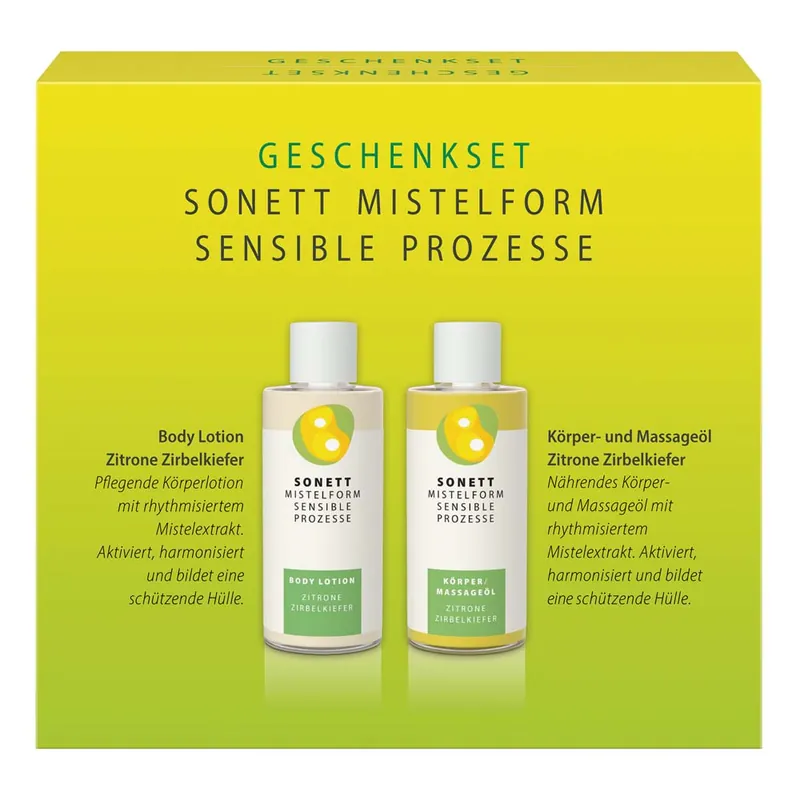 Ausverkauf Mistelform Geschenkset - Zitrone-Zirbelkiefer 2x50ml