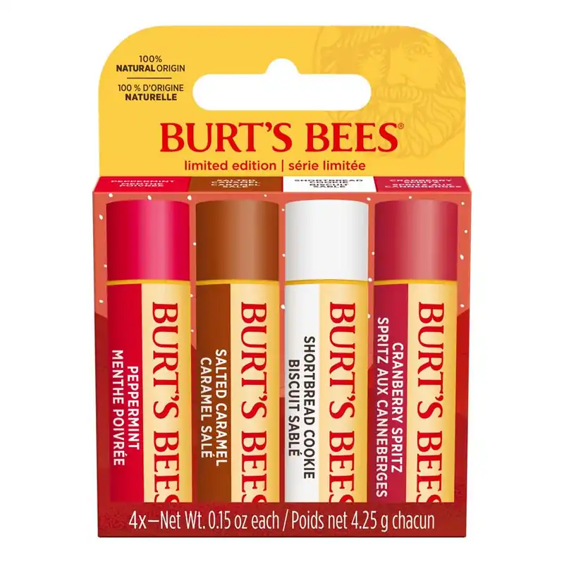 Set - Festive Fix Holiday Lip Balm 4er Pack Kostenfreie Lieferung