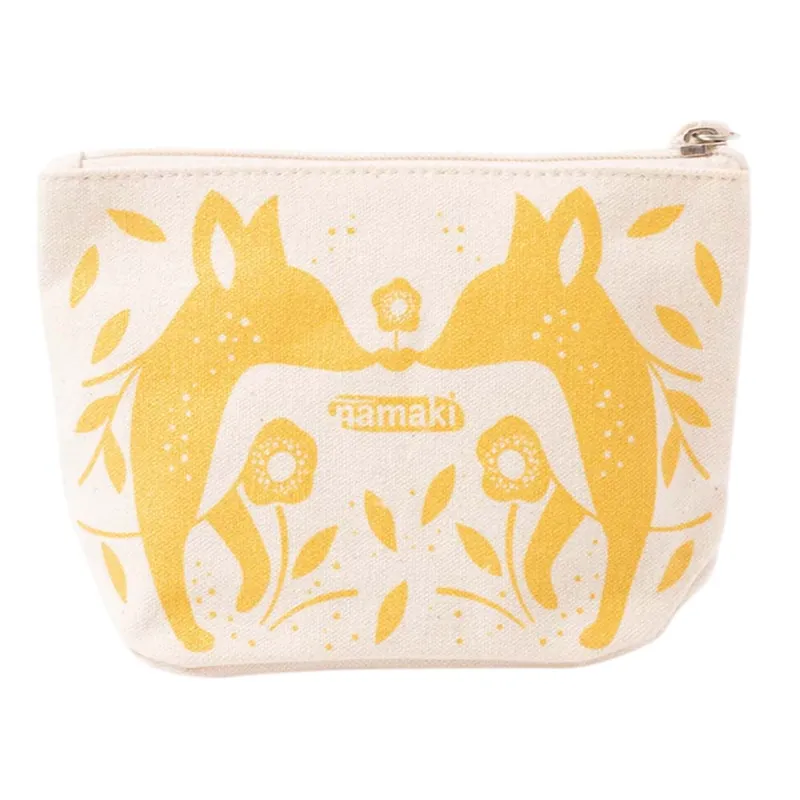 Schminktasche - Gold Fuchs Geprüft