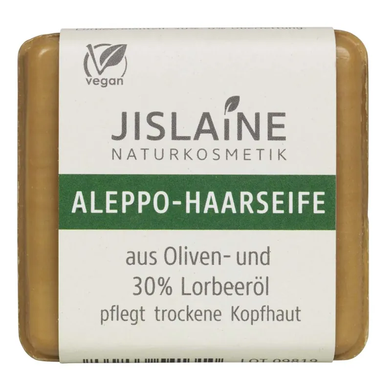 Aleppo-Haarseife - Oliven- und 30% Lorbeeröl 100g Günstig