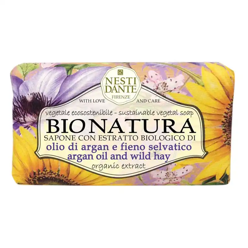 Aktuell Soap - Bio Natura Argan Oil & Wild Hay