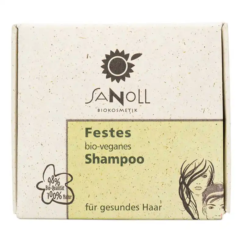 Festes Shampoo - gesundes Haar Markenware