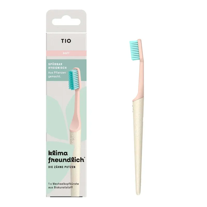 Zahnbürste soft - sortiert Rosa|Dunkelgrün Saisonangebot