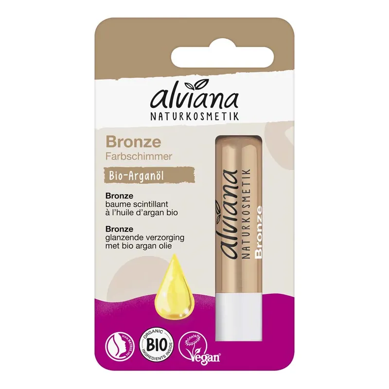 Lippenpflegestift - Bronze mit Arganöl Letzte Chance