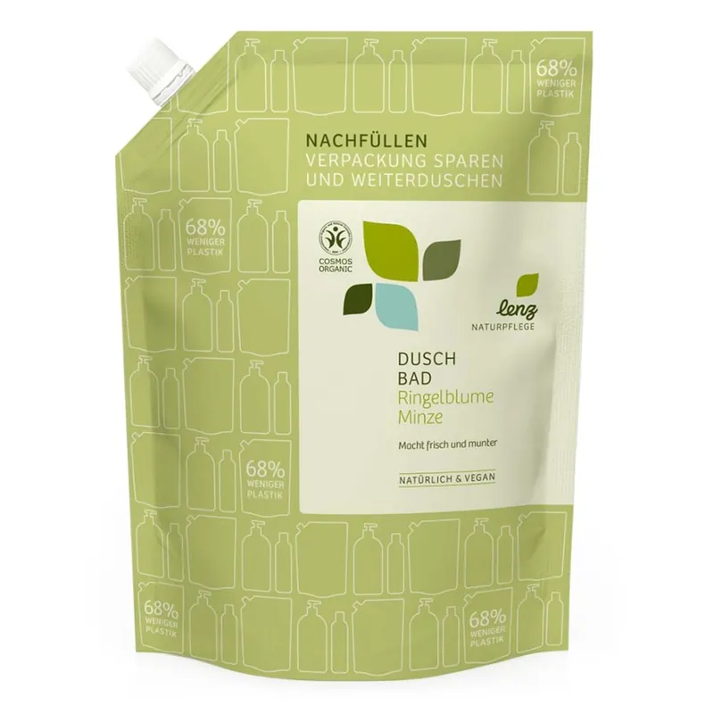 Duschbad - Ringelblume Minze Nachfüllbeutel Direkt Vom Hersteller