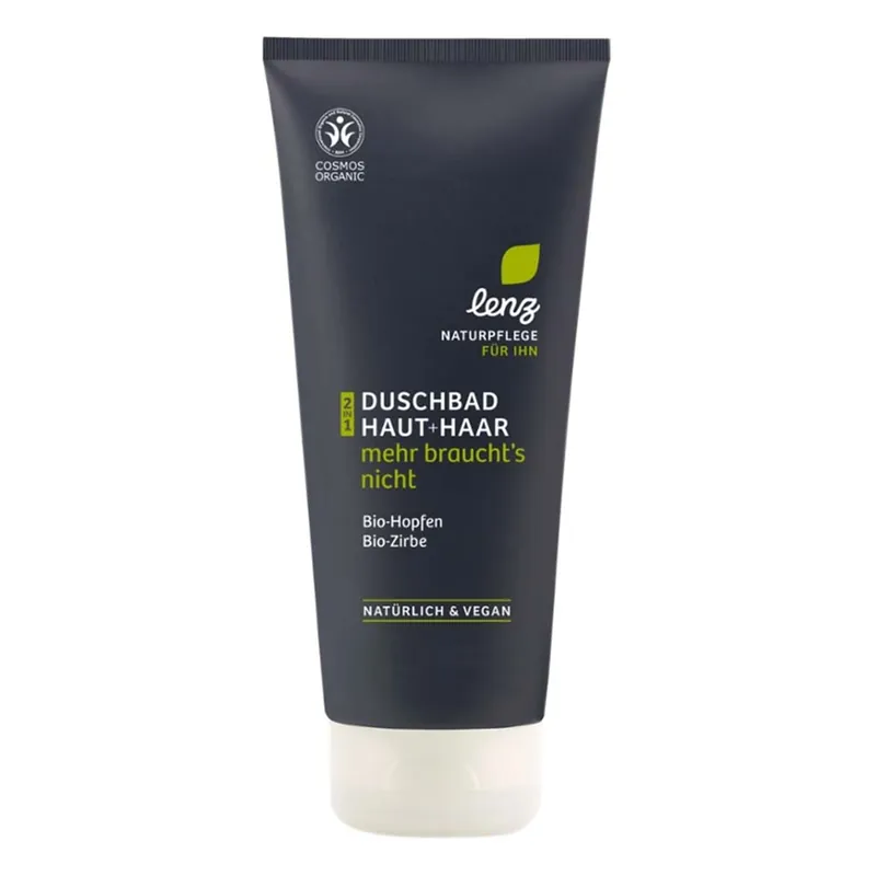 Männer Duschbad - Haut + Haar Hopfen Zirbe 200ml Versand Am Gleichen Tag