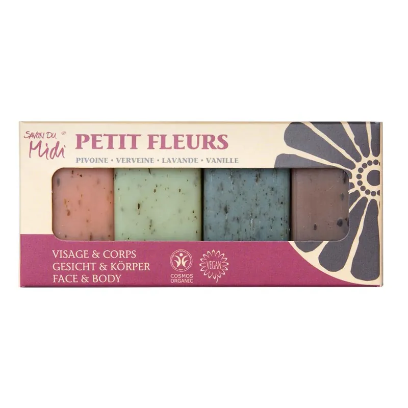 Blütenseife - Gästeseifen Petit Fleurs 4x20g Versand Am Gleichen Tag