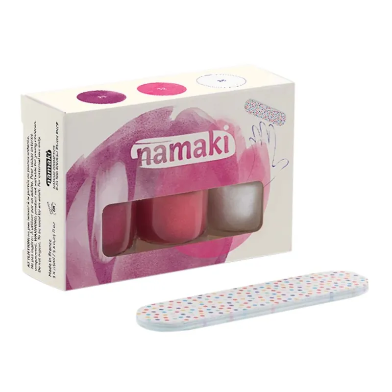 Abverkauf Nagellack Set - Himbeere, Fuchsia, Perlweiß | Fruity Sorbets