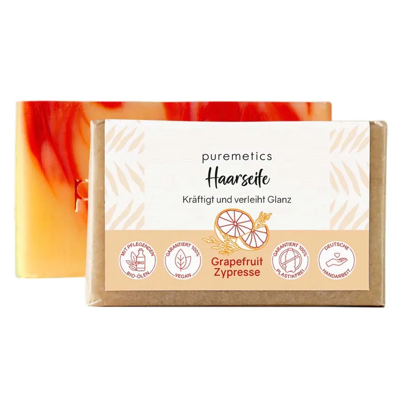 Neuheit Haarseife - Grapefruit-Zypresse