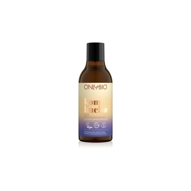 Wochenendangebot ONLYBIO Kombucha Gezichtstoner Tegen Onvolkomenheden Niacinamide & Witte Thee Hydrolaat 300 ml