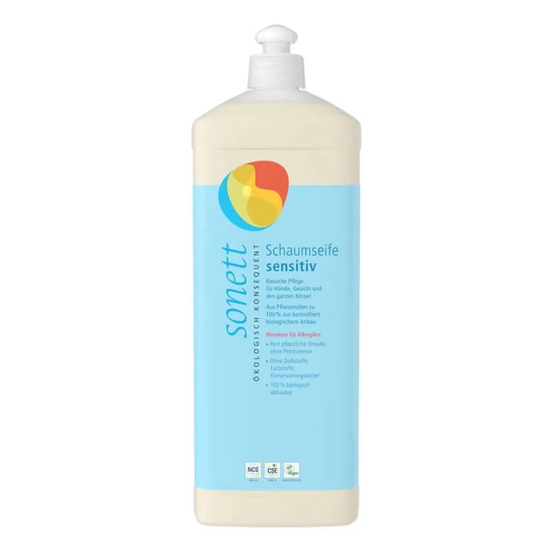 Schaumseife - Sensitiv Nachfüllflasche 1l Direkt Vom Hersteller