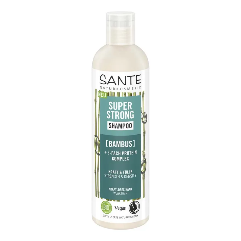 Solange Der Vorrat Reicht Super Strong Bambus - Shampoo 250ml