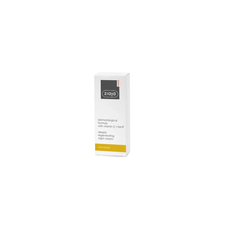 Wochenendangebot Ziaja Med Vitamin C+HA/P Treatment Tiefenregenerierende Nachtgesichtscreme 50 ml